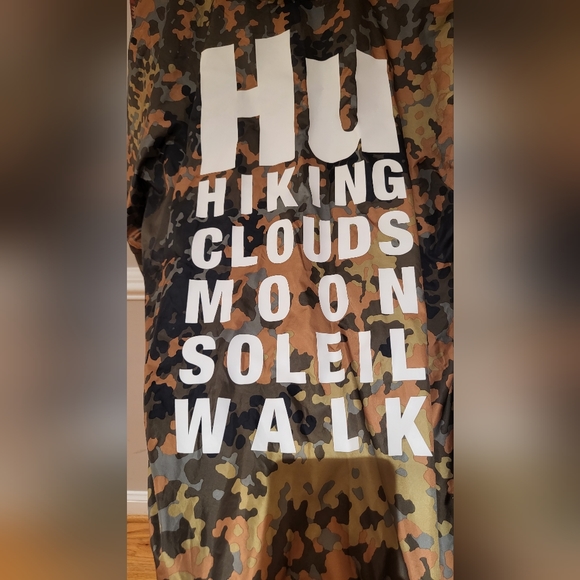 Adidas Originals CY7486 Pharrell Williams Hu Hiking Anorak Windbreaker Jacket L - Picture 3 of 4